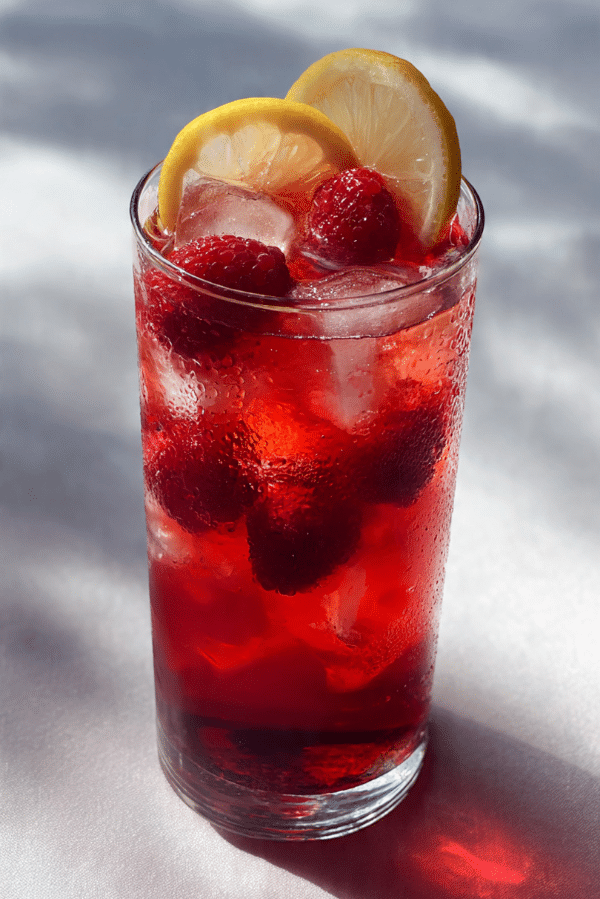 Hibiscus & Raspberry Iced Tea