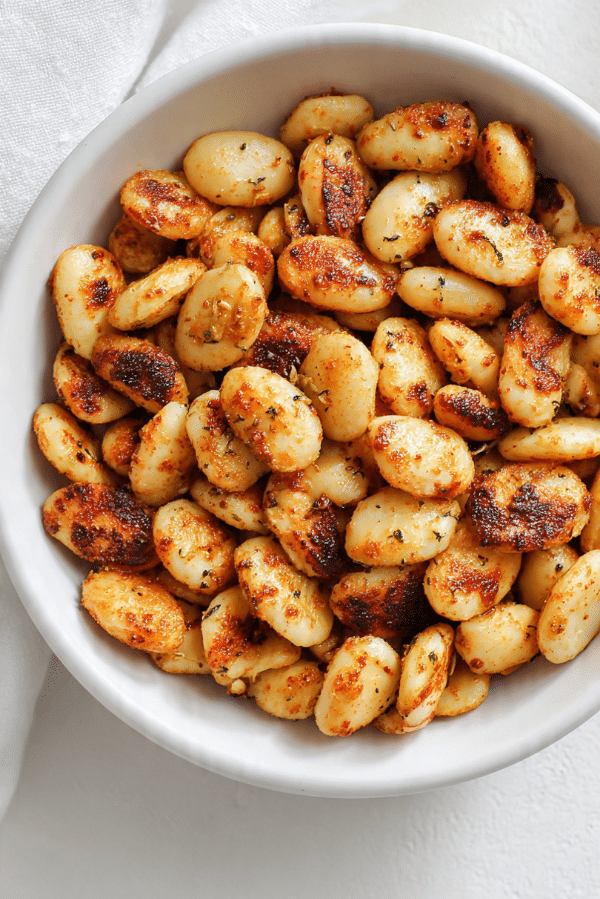 air-fried butter beans